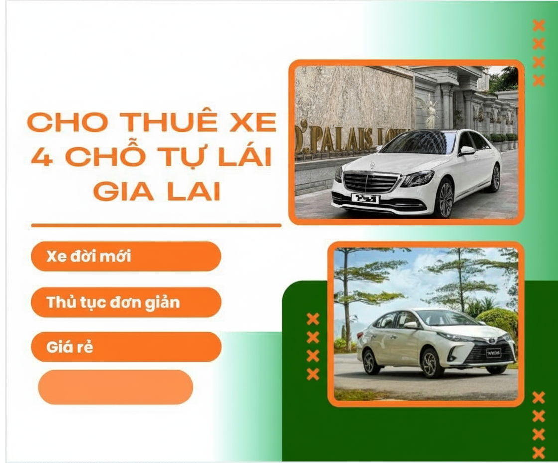 Xe 4 chỗ Gia Lai Xe 4 chỗ Gia Lai