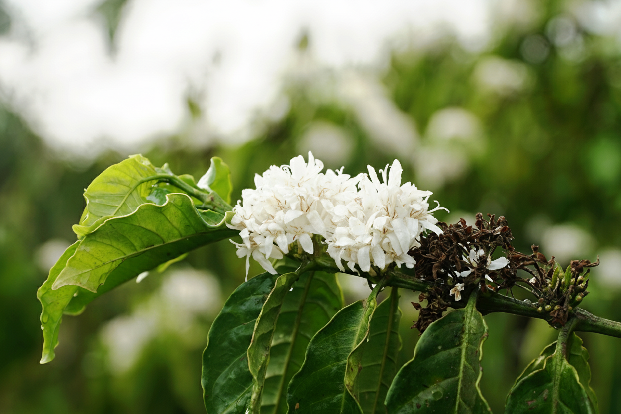 Hoa cà phê Pleiku nở Hoa cà phê Pleiku nở